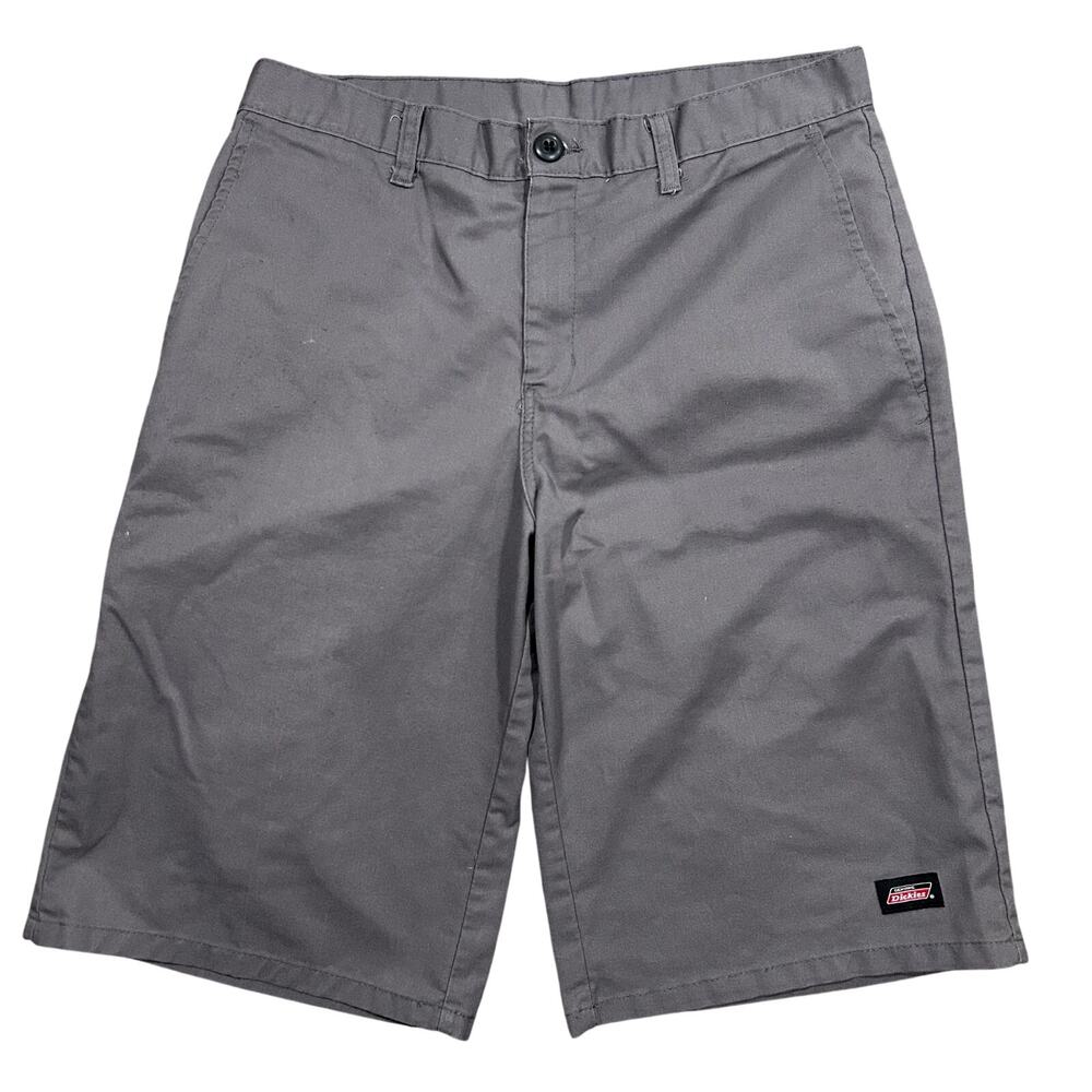 Y2K Dickies Baggy Shorts 32 Waist Men’s Gray Long Skater 13 Inseam